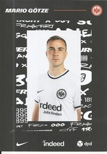 Mario Götze - Eintracht Frankfurt - 2022/2023 - Autogrammkarte - o.U.