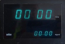 ? BRAUN Wecker 4850 LED Tischuhr * design ?
