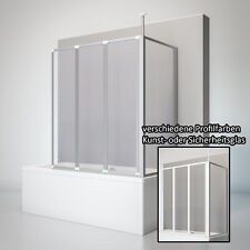 Schulte Badewannenaufsatz Duschwand Faltbar Glas Duschabtrennung Badewanne Eck