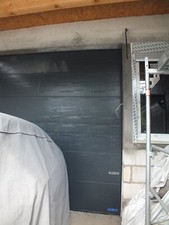 2 Profile Leste f. Hörmann Sectionaltor LPU 42 3000 x 3000 mm Ral 7016 woodgrain