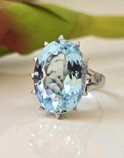 Ring Aquamarin 19ct Gold 585