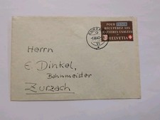Schweiz Brief Zurzach 1942
