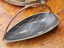 alte vintage 50er Keramik Schale Steuler 4101 Retro mid century Obstschale 50er