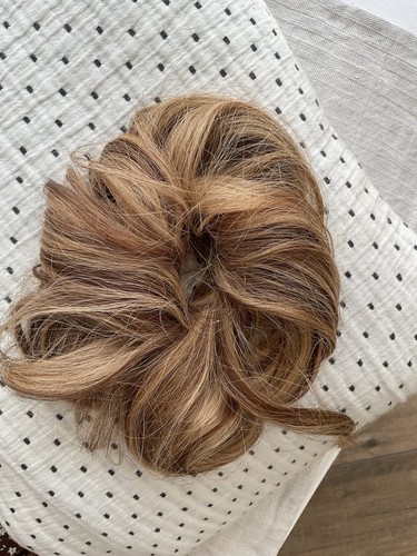 Echthaar scrunchie dutt - echthaar, scrunchie/