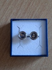 Ohrstecker Edelstahl Seestern / Muschel mit Ostseesand 12 mm, NEU u. OVP !!!