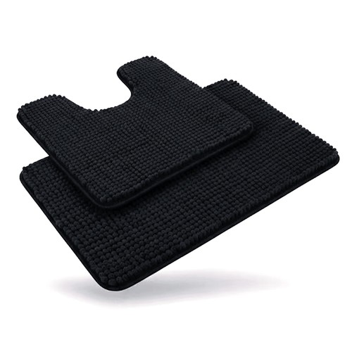 Badezimmermatten set chenille - badezimmermatten,