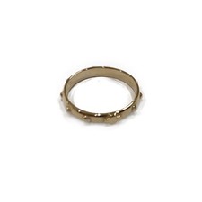 Ring Rosenkranz Gelbgold 750%