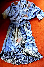 SUPER Vintage Kleid Ensemble Rock und Bluse im Western Look Gr. M - 42 Rarität