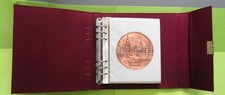 3 große Taler Kupfer Dortmunder Volksbank limitierte Ausgabe Album verschließbar