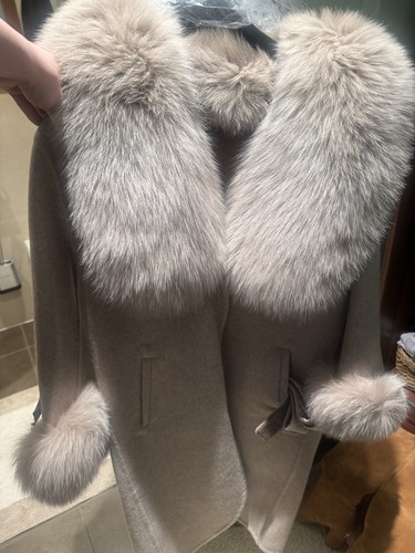 Woll echt felljacke damen 34 - woll,