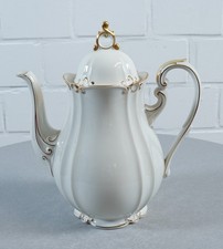 Zeh Scherzer Porzellan Bavaria Elfenbein Goldrand versch. Teile wählbar Art Dèco