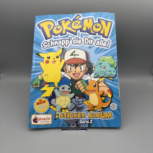 Pokémon sticker album serie - pokémon,