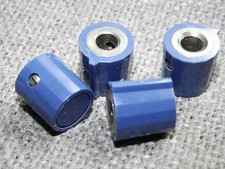 1 Stück Drehknopf 15 mm für 6 mm Achse, blau, mit Zeiger (Z)