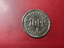 Marienberg-Gebirge, E. Seifert Marke zu 10 Pfennig Flaschenpfand Brakteat (38)