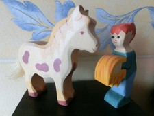 Holztiger Figuren Bauernhof