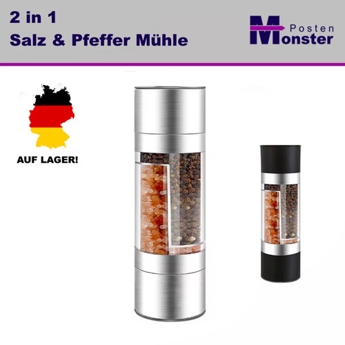 2in1 salz und pfeffermühle - salz, -und