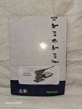 Festool RTS 400 Q Rutscher " Bedinungsanleitung " Handwerker Lektüre Schleifen 