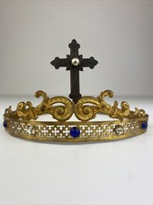 Große antike Krone Diadem