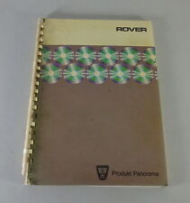 Verkäuferhandbuch Rover SD1 2000 / 2300 / 2600 / Vanden Plus von 1976 | Deutsch