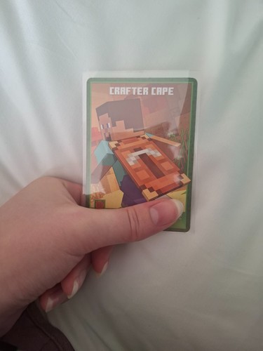 Minecraft crafter cape