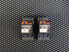 2x Original Schrack Relais MT321024 mit Sockel MT78740  #M07