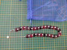 Kette mit bunten und