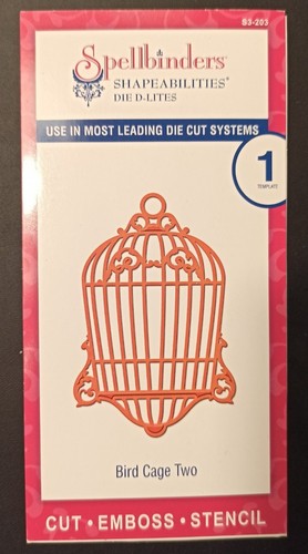 Spellbinders stanze bird - spellbinders,