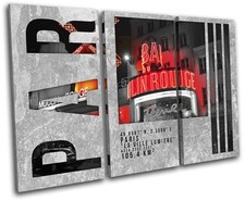 Paris Typography City TREBLE