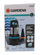 GARDENA 20000 Aquasensor 750W Schmutzwasser-Tauchpumpe (09044-20), Gebraucht !