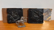 Zinngussform Set Reiter /