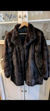 Real Mink Fur Coat