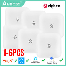 Zigbee Tiny Water Leakage Smart Floor Sensor Water Level Leak Detector DE