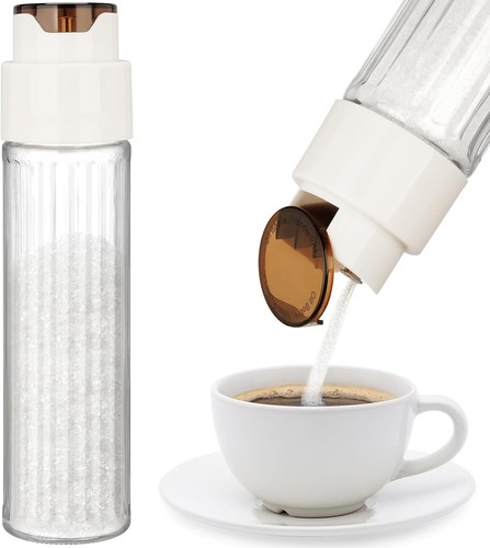 Nihome zuckerspender glas mit - zuckerspender,