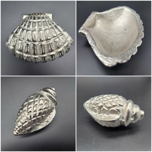 Deko muschel schnecke metall - deko,