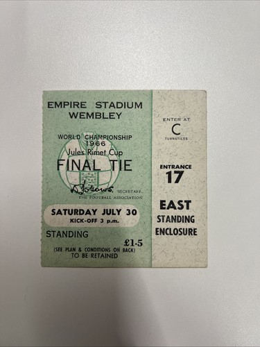 Sammlerticket wembley - sammlerticket, wm