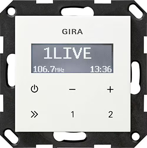 Gira 228403 unterputz radio - gira,