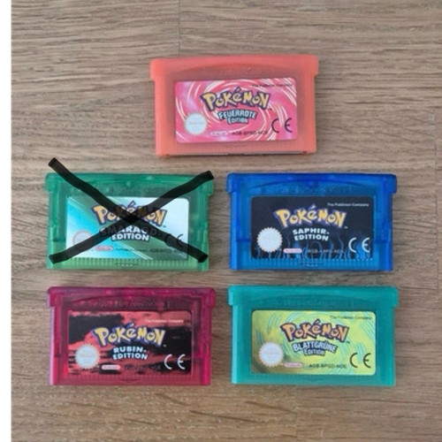 Pokémon game boy advance - game,