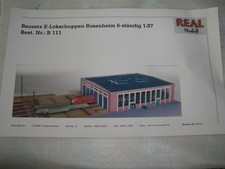 Real Modell B111 Lokschuppen