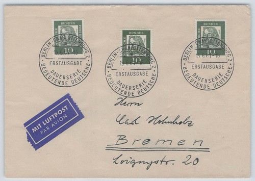 Bund berlin ersttagsbrief - bund/berlin, /