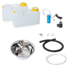 230V Camping Spüle 28cm Miniküche Waschbecken Bausatz Spülbecken Wohnmobil Markt