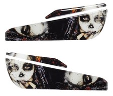Motorcycle side tank pad