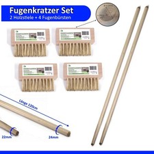 4x Fugenbürste Fugenreiniger
