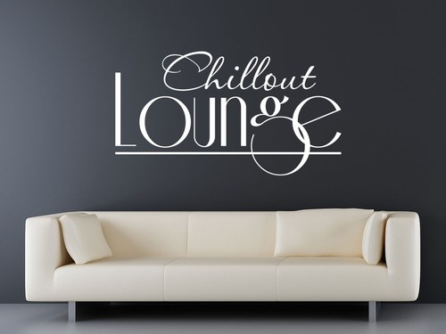 S149 xxl wandtattoo chillout - s149, "chillout