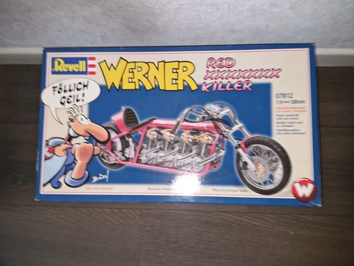 Revell werner drag bike kit - werner,