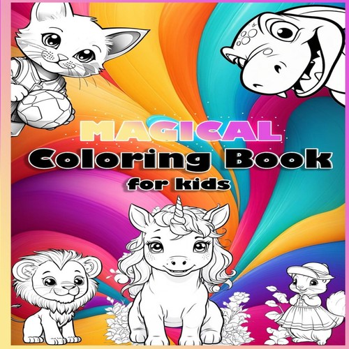 Magical coloring book - coloring, kids