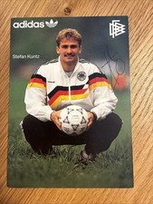 Stefan Kuntz DFB Autogrammkarte Original Signiert 1990