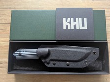 Neues KHU Full Tang Messer aus D2-Stahl mit G10 Griff + Kydex Scheide