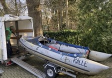 Wiking Schlauchboot mit Trailer und Papieren, Ohne Tüv Günstig Abzugeben