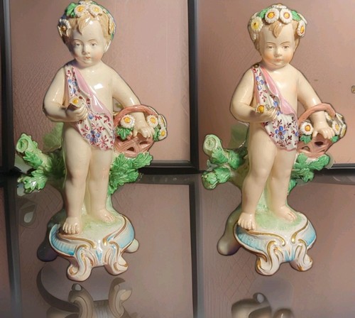 Antike derby porzellan cherub - antike,