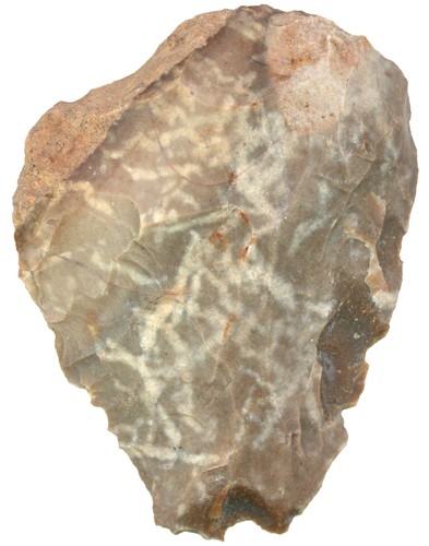 Neandertaler faustkeil biface - neandertaler,